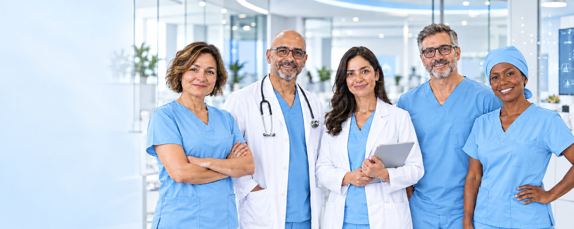 Equipo de profesionales de salud